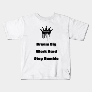 Dreamscape Royale (Black font) Kids T-Shirt